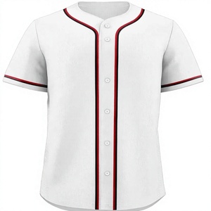 Camiseta de Béisbol Verde de Manga Corta Unisex, Transpirable, de Secado Rápido, Talla Grande, de Poliéster, con Botones al Frente, de Color Sólido, para Todas las Temporadas - Product Image 6