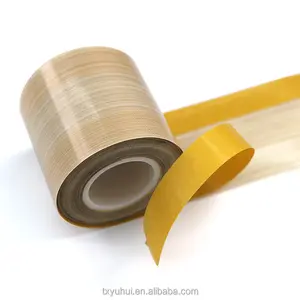 Heat resistant 3mil 5mil single side adhesive ptfe tefloning zone tape for packing