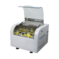 Agitateur d'incubation WRDD96 WRSD96 compact de paillasse pour flacons de culture 8 x 1L, réfrigération optionnelle, précision 0,1°C