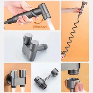 Accessoires de salle de bains Shattaf Hand Spray <span class=keywords><strong>Toilette</strong></span> Portable Hand Shower Black-Shattaf - Product Image 6