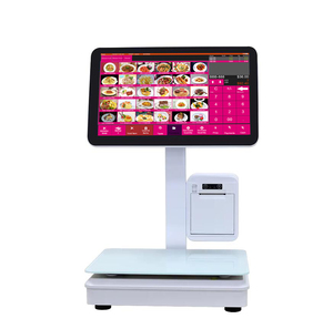 ZHONGJI TS10 Pantalla táctil de 15,6 pulgadas POS Escala Windows <span class=keywords><strong>con</strong></span> recibo Boleto Impresora térmica <span class=keywords><strong>Caja</strong></span> <span class=keywords><strong>registradora</strong></span> Sistema POS ANYPAY - Product Image 1