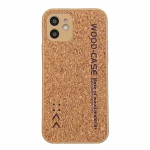 Best selling wooden mobile phone case designs for iphone fashion phone case anti-shock wood with letters simple shell i phone