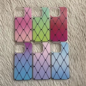 Para iPhone 16 15 14 13 <span class=keywords><strong>12</strong></span> 11 IMD Ladies Phone Cover para TECNO CAMON 40 CAMON 40 <span class=keywords><strong>PRO</strong></span> Fashion Gradient Diamond Designer Phone Case - Product Image 1