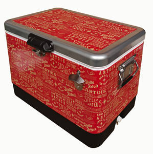 Caja refrigeradora de metal aislada Beyond con diseño <span class=keywords><strong>retro</strong></span> impermeable para viajes y vino - Product Image 3