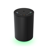 CNUS X3Alu Diffuseur d'air portable rechargeable pour voiture Aroma d'huile essentielle d'aromathérapie de type-c sans eau en aluminium avec lumière LED
