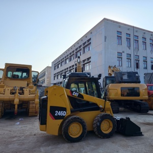 Used <b>CAT</b> 246D Mini <b>Wheel</b> Loader Powerful Engine High Quality Competitive Price Easy Maintenance Thick Bucket Ready for Shipment - Product Image 2