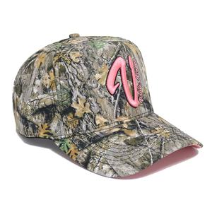 الشركة المصنعة تخصيص تصميم العلامة التجارية الخاصة بك شعار الموضة الجديدة نظرة جديدة ورقة ورقة قبعة التمويه إطار خمسة لوحة الغابات - Product Image 2