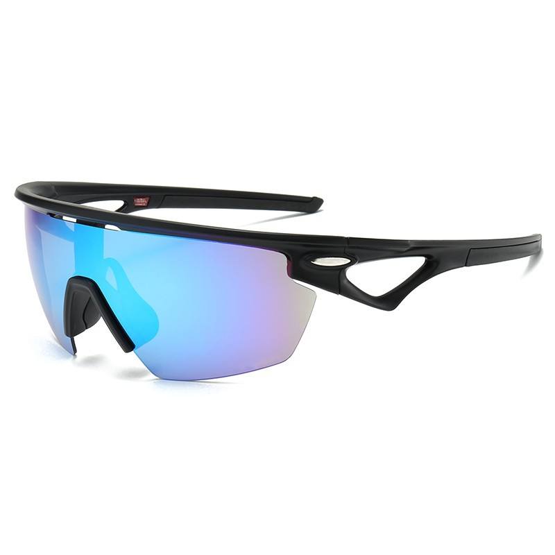 2025 New Sports Cycling Sunglasses Fashionable Sports Glasses for Men Women Custom Logo White Red Frame Colors for Outdoor Use