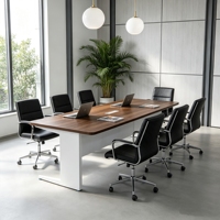 Cadre de table en acier robuste pour usage commercial avec panneau de confidentialité pour bureau, idéal pour les grands projets de bureaux d'entreprise