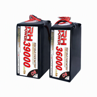 Batterie de drone UAV haute densité énergétique 350 Wh/kg LiPo 6S 7S 12S 14S 18S Lithium solide XT60 XT90 36 Ah 36000 mAh