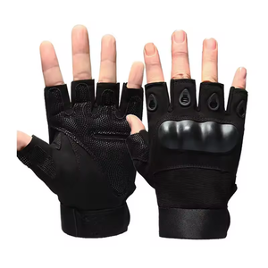 Gants de sport d'été à demi-doigts pour hommes, doux et respirants, pour la conduite, les activités de plein air, le cyclisme et l'usage quotidien - Product Image 2