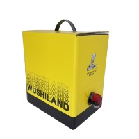 Emballage Bag-in-Box en plastique de fécule de maïs recyclable, imprimé en héliogravure, personnalisable OEM, 3L 5L, avec sac intérieur en PE de qualité alimentaire, style classique
