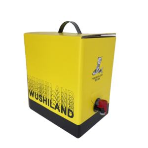 OEM Recyclable Color Printed Cornstarch & Plastic 3L 5L Bag-in-Box Packaging with Aluminum Foil PE Inner Bag and Butterfly <b>Tap</b> - Product Image 4