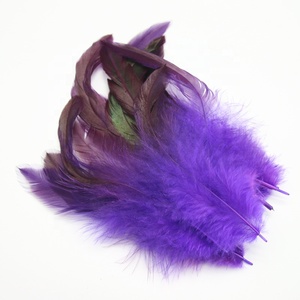 Plumas <span class=keywords><strong>de</strong></span> gallo Schlappen teñidas en racimo <span class=keywords><strong>de</strong></span> 5-7 pulgadas al por mayor, en hilo <span class=keywords><strong>para</strong></span> decoración <span class=keywords><strong>de</strong></span> ropa <span class=keywords><strong>de</strong></span> carnaval y costura - Product Image 6
