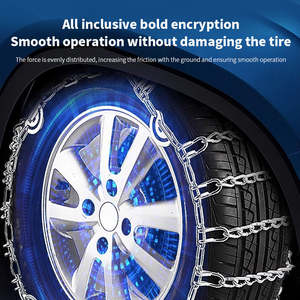 Chaînes <span class=keywords><strong>à</strong></span> <span class=keywords><strong>neige</strong></span> renforcées pour camionnettes Quik <span class=keywords><strong>Grip</strong></span> V-Bar LRS, chaînes de traction pour pneus de camion lourd - Product Image 3