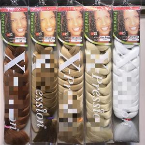 Prodotti di Tendenza Extension per Trecce in Fibra Sintetica 165g con Texture Yaki per Trecce all'Uncinetto e Box Braids Naturali per Donne di Colore - Product Image 4