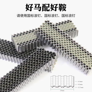 Pistolet à clous pneumatique Mete WS2513 pour clous ondulés de 25 mm, en acier inoxydable, pour applications de connecteurs métalliques - Product Image 1