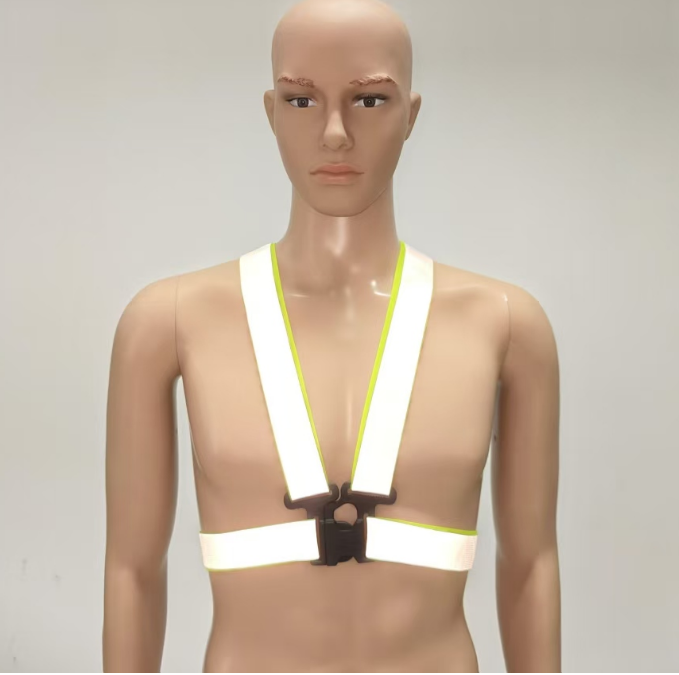 High Visibility Reflective Safety Harness Belt