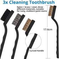 Kit de nettoyage de voiture multifonction en microfibre 12 pièces avec brosses pour l'intérieur et les pneus
