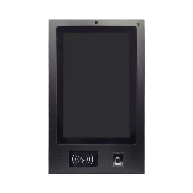 21.5 Inch AIO IP65 Waterproof Industrial PC NFC Fingerprint Reader Embedded Kiosk Touch Panel J1900/CPU I7 1000 Cd/m2 Industrial