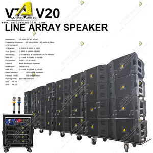 Loa Mảng VTX V20 Đôi 10 Inch S25 Loa Siêu Trầm 15 Inch Đôi Dự Án Chính Phủ Hệ Thống Âm Thanh - Product Image 2