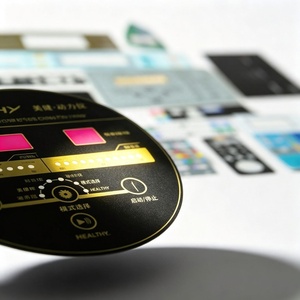 Étiquettes d'expédition personnalisées en PET brillant, imprimées en sérigraphie, autocollantes, thermosensibles, découpées à la forme, couleur Pantone, imperméables - Product Image 3