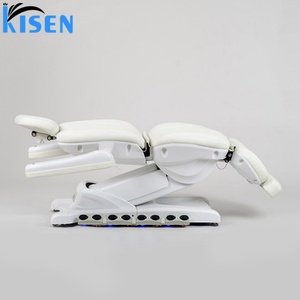 KISEN Luxury Salon Electric Spa Beauty Treatment Chair 3 Motors Facial <b>Lash</b> Eyelash Extension <b>Bed</b> Beauty Brown Massage <b>Table</b> - Product Image 3