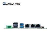 Cartes mères industrielles 3 LAN 6*COM 3.5" SBC Intel N150 N100 N305 1*DDR5 16 Go de RAM avec SATA HD DP LVDS/EDP CAN POE