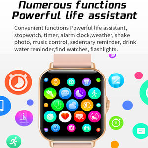 IP67 a prueba de agua 1,69 pulgadas Monitor de ritmo cardíaco sueño reloj inteligente respuesta llamada L21 reloj inteligente para Xiaomi Samsung IOS - Product Image 2