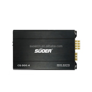 Amplificador de Audio para Automóvil Suoer <span class=keywords><strong>CQ</strong></span>-300.4 de 4 Canales, 3600 Vatios de Alta Potencia Clase <span class=keywords><strong>D</strong></span> para Mejorar el Sonido del Automóvil - Product Image 2