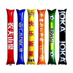 Ventiladores promocionales Thundersticks Biodegradable Cheering Clap Sticks Eco Friendly Pe Inflatable Stick - Product Image 5
