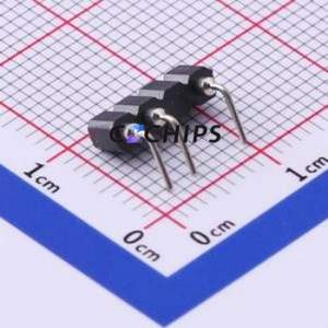 MF254R-11-04N2-0970 Pin Socket Bent Lead Through Hole,P=2.54mm Connector Round Hole Right Angle Insert 3A Side - Product Image 2