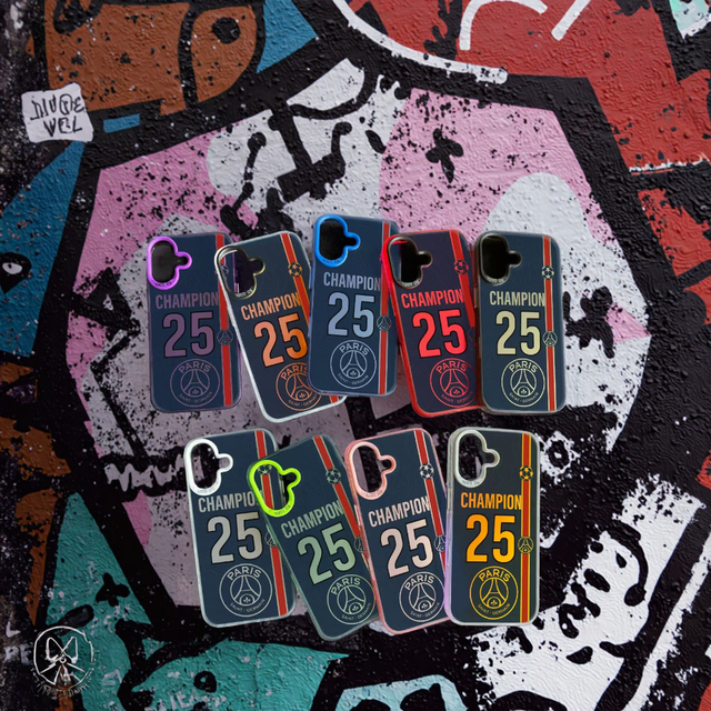 New Arrival Moni UV Painted Stylish for Football Team Themed PC Shockproof Phone Case for 11 12 13 14 15