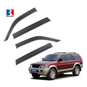 Pour MITSUBISHI PAJERO <span class=keywords><strong>SHOGUN</strong></span> 2004-2016 <span class=keywords><strong>PC</strong></span> haut de gamme + visière en acier inoxydable - Product Image 3