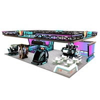 Parc d'Attractions VR Réalité Virtuelle Simulateur de Jeux d'Arcade 9D VR Gaming Parc d'Attractions Extérieur Machine de Jeu 12D Aire de Jeux Intérieure pour Enfants