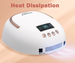 Высококачественная Солнечная гелевая Сушилка для ногтей, 80 Вт, УФ Светодиодная лампа для маникюра, оборудование для маникюра, салона, ЕС, пластик - Product Image 6