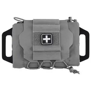 अनुकूलित ifak त्वरित रिलीज रणनीतिक पहली सहायता किट ओम आकार सामरिक चिकित्सा बैग