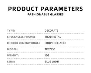 Montura femenina TR90 europea y americana, nuevas <span class=keywords><strong>gafas</strong></span> antiluz azul de visión cercana para <span class=keywords><strong>mujer</strong></span> en <span class=keywords><strong>Amazon</strong></span> - Product Image 4