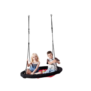 Balançoire de nid extérieure pour adultes, balançoire d'arbre rond soucoupe volante <span class=keywords><strong>chaise</strong></span> balançoire familiale - Product Image 3