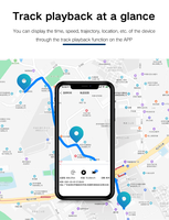Traceur GPS intelligent PG12 Mini 2G avec double positionnement par satellite et alarmes multiples, adapté à divers scénarios