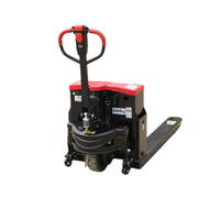 Chariot à palettes entièrement électrique 3000 kg, sans entretien, batterie 48V 20Ah, roues en PU, hydraulique, état neuf