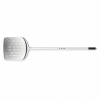Pelle à pizza carrée de 14 pouces avec long manche, pour restaurant et usage domestique, accessoires de pâtisserie, vente en gros