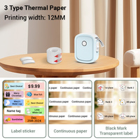 Imprimante d'étiquettes L12, imprimante de codes-barres, imprimante thermique portable Bluetooth