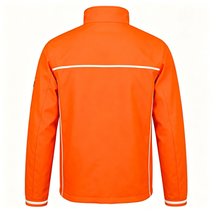 Unisex High Visibility Reflective <b>Work</b> Apparel for <b>Construction</b> & Nighttime Use - Product Image 3