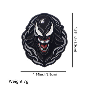 Bán Hàng Nóng Khoa Học Viễn Tưởng Phim Hoạt Hình Nọc Độc Trâm Huy Hiệu Phim Hoạt Hình Phim Nhân Vật Lưu Niệm Men Ve Áo Pin - Product Image 5