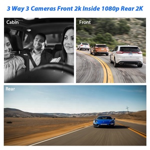Nouvelle caméra de tableau de bord haut de gamme Novatek sony 2k <span class=keywords><strong>dashcam</strong></span> 2k 2 pouces voiture dvr 1440p dash cam voiture dvr imx335 double avant et arrière - Product Image 3