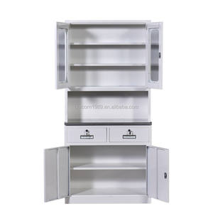 Haute qualité Top vente porte de placard médical <span class=keywords><strong>armoire</strong></span> de meubles dentaires hôpital en métal verre <span class=keywords><strong>armoire</strong></span> en acier inoxydable - Product Image 4