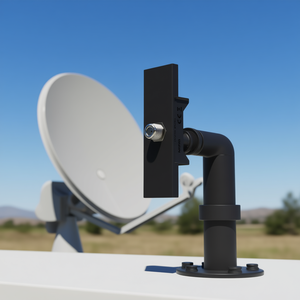 ขั้วต่อทีวีดาวเทียมแบบ Zen Line สีดำ สำหรับตัวเมีย - Product Image 3