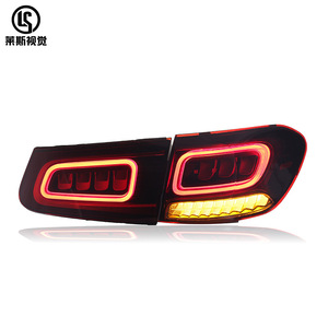 Montaje de luz trasera Mercedes-Benz GLC, luz trasera de conducción LED modificada W253, lente transparente, Color rojo, voltaje de 12V aplicable, 16-19 - Product Image 2