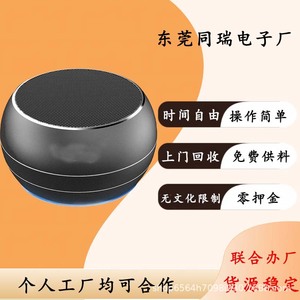 Enceinte portable Tongrui S100, diamètre 65 mm, avec lumière LED, pour usage domestique - Product Image 3